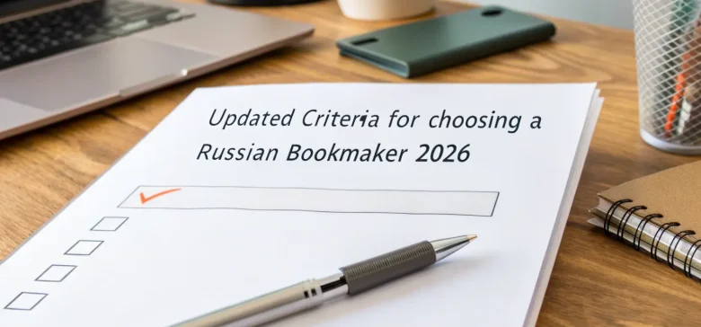 Обновленные критерии выбора российского букмекера: чек-лист эксперта 2026
